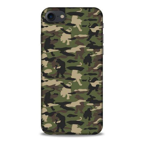 Kamuflaj 85 Apple iPhone 8 Kılıf Silikon Kapak