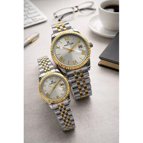 Daniel Klein Çiftlere Ve Sevgililere Özel 5 Atm 2 Yıl Garantili Bay Ve Bayan Çift Saati CF.00M4