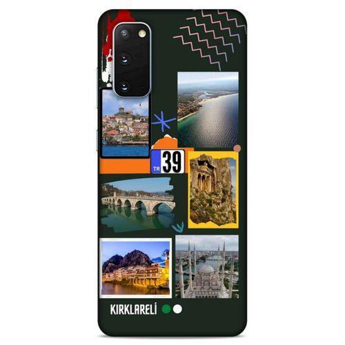 Lopard Samsung Galaxy S20 Uyumlu Kılıf Şehirli ※ (39) Kırklareli Liquid Crystal Kılıf