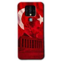 Potkal Hediye Fabrikası Tecno Camon 16 Kılıf HD Desen Baskılı Arka Kapak - Anıtkabir Atatürk