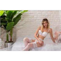 Gallipoli 32162 Kadın Sütyen, Jartiyer, String Ve Çorap Takım