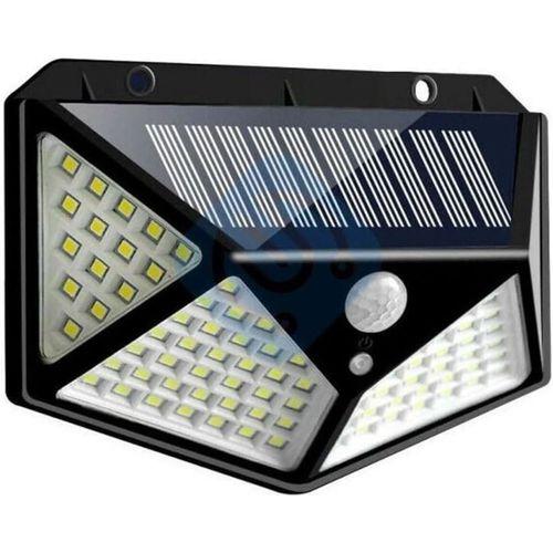 100 Led Dış Mekan Solar Aydınlatma Fotoselli Solar Lamba Hareket Sensörlü