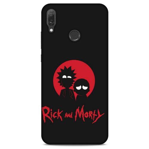 Huawei Y9 2019 Uyumlu Kılıf Rick And Morty (5) Koruma Kabı Jerry Smith