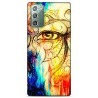 Lopard Samsung Galaxy Note 20 Uyumlu Kılıf Manipülasyon ☻ (33) Hybrid Kılıf Baskılı