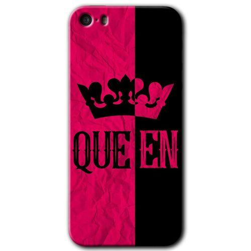 iPhone 5 Kılıf HD Desen Baskılı Arka Kapak - Queen