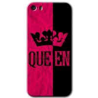 iPhone 5 Kılıf HD Desen Baskılı Arka Kapak - Queen