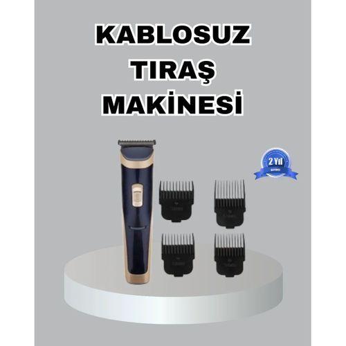 Çelik Bıçaklı Unisex Şarjlı Tıraş Makinesi – Sessiz Motor, Kablosuz Ve Ayarlanabilir