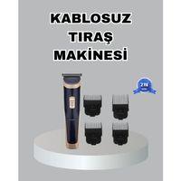 Çelik Bıçaklı Unisex Şarjlı Tıraş Makinesi – Sessiz Motor, Kablosuz Ve Ayarlanabilir