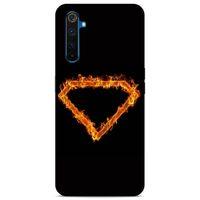 Lopard Oppo Realme 6 Pro Uyumlu Kılıf FireX (49) Ultra Silikon Kılıf SuperMan
