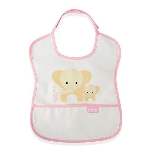 Babyjem BabyJem Poli Muşamba Küçük Mama Önlüğü 030 Pembe