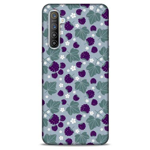 Frutix Böğürtlen 01 Oppo Realme XT Kılıf Desenli Silikon