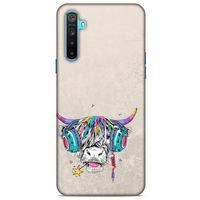 Animax DJ İnek Oppo Realme 6i Kılıf Desenli Silikon