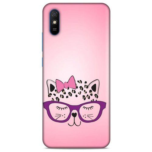 Lopard Xiaomi Redmi 9A Uyumlu Kılıf Kediler (12) Koruyucu Silikon Kurdelalı