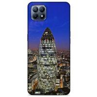 Huawei P40 Lite Kılıf Dünya Mimarisi (34) Slim Armor Kılıf Mary Axe Londra