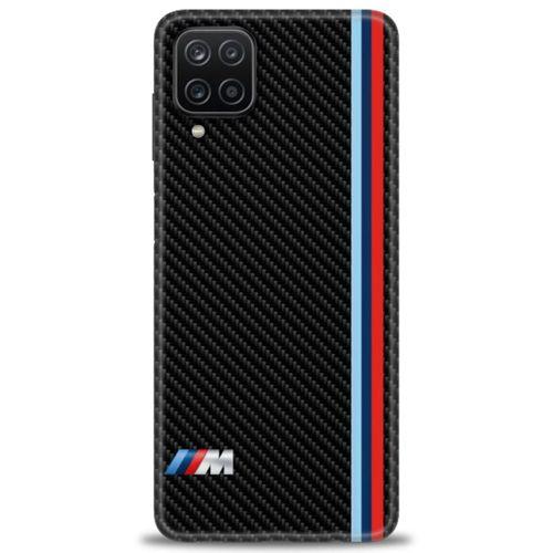 Samsung Galaxy M12 Kılıf HD Baskılı Kılıf - BMW + Tam Ekran Koruyucu