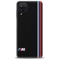 Samsung Galaxy M12 Kılıf HD Baskılı Kılıf - BMW + Tam Ekran Koruyucu