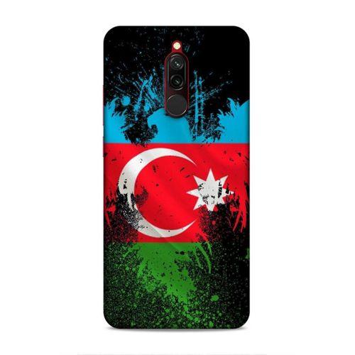 Xiaomi Redmi 8 Uyumlu Kılıf Azarbaijan (34) Slim Armor Kılıf Bayrak