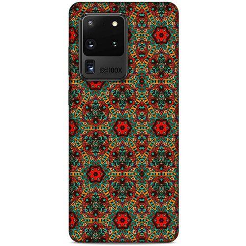 Ethnic Culture (91) Samsung Galaxy S20 Ultra Kılıf Silikon Kapak Desenli
