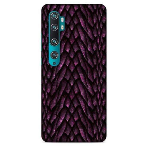 Xiaomi Mi Note 10 Kılıf Dragons (7) Telefon Kılıfı Ejderha Skin Bordo