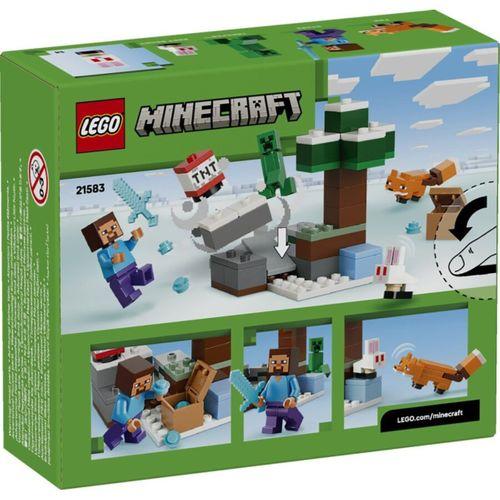 Lego Minecraft Steve'in Tayga Macerası 21583