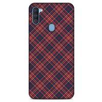 Gömlek (34) Desenli Silikon Kapak Telefon Kabı Samsung Galaxy A11 Kılıf