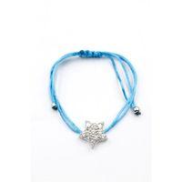 Yıldız İp Bileklik - Turkuaz
