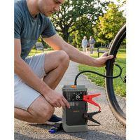 Araç Lastik Basınç Pompası Akü Takviye Powerbank Ve Sos Işıklı Çok Fonksiyonlu Cihaz