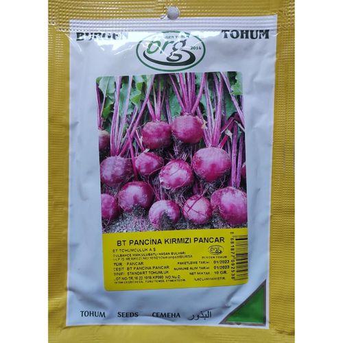 BT Pancina Kırmızı Pancar Tohumu 10 gr