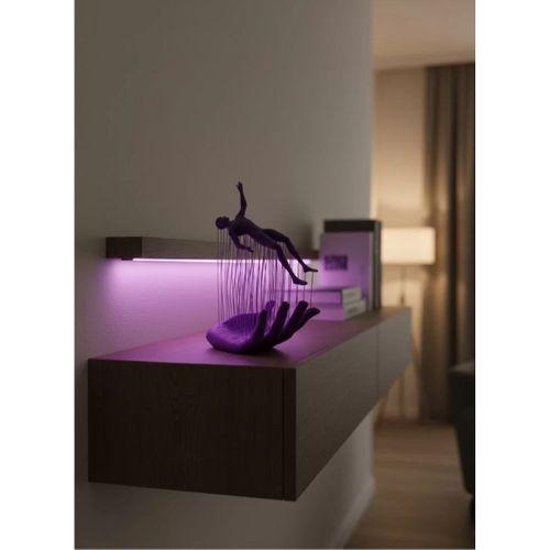 Mor El İnsan Figürü Dekoratif Biblo Minimal Modern Salon Raf Ve Masa Üstü Aksesuar