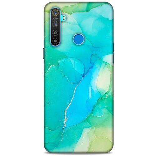 Realme 5i Uyumlu Kılıf Yeşil Delisi (3) Kapak Çay yeşil