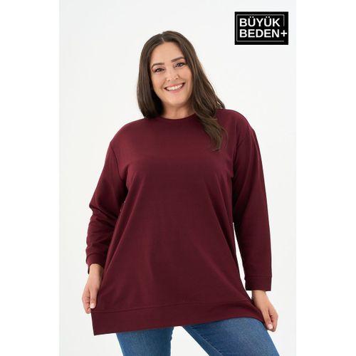 Kadın Tunik Büyük Beden  Sweatshırt SPR26BTK950