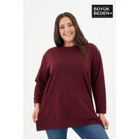 Kadın Tunik Büyük Beden Sweatshırt SPR26BTK990