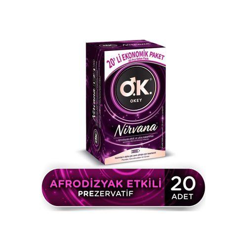 Okey Nirvana 20li + Klasik 20li Prezervatif
