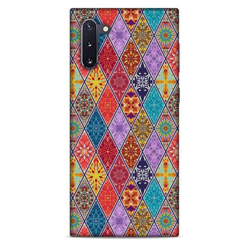 Ethnic Culture (4) Samsung Galaxy Note 10 Kılıf Silikon Kapak Desenli