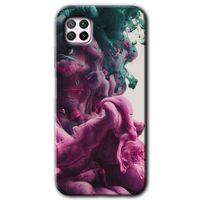 Potkal Hediye Fabrikası Huawei P40 Lite HD Baskılı Kılıf + 9D Tam Ekran Koruyucu - Liquid Cloud