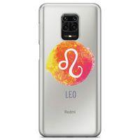 Xiaomi Redmi Note 9 Pro Kılıf Burçlar Aslan Arka Kapak Koruma Desenli Full Koruyucu