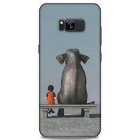 Lopard Samsung Galaxy S8 Plus Uyumlu Kılıf Manipülasyon ☻ (38) Neo Hybrid Kılıf Desenli