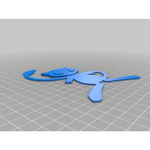 Mew Pokémon Figürü – 3D Baskı Anime Model