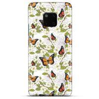 Lopard General Mobile GM 20 Pro Uyumlu Kılıf Kelebek Etkisi (40) Fit Silikon Kılıf