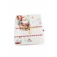 Yeni Yıl İp Bileklik - Kırmızı