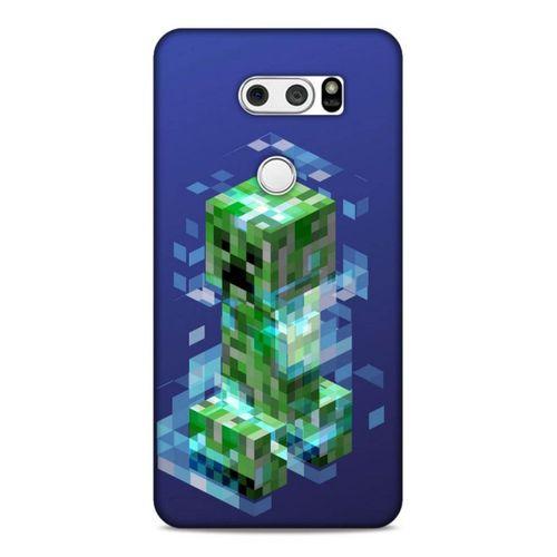 Lopard LG K50S Uyumlu Kılıf PiXel (37) Silicone Cover Creeper MC