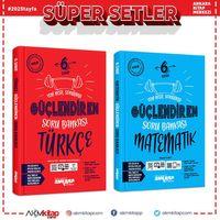 Ankara Yayıncılık 6.Sınıf Türkçe ve Matematik Güçlendiren Soru Bankası Seti 2 Kitap