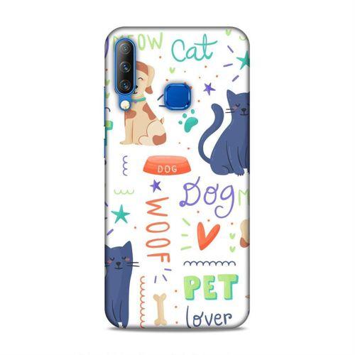 Casper Via F3 Kılıf Sevimli Kedi Kopek Arka Kapak Silikon Koruma Full Koruyucu