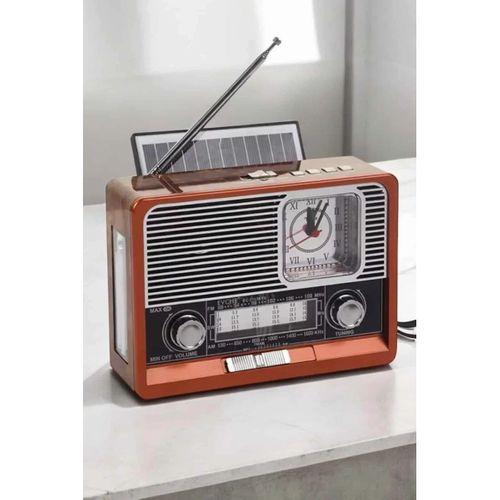 Nostaljik Görünümlü Usb Girişli Bluetooth Bağlantılı Radyo