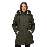 Kadın Kapüşonlu İçi Peluş Mont BGL-ST05029