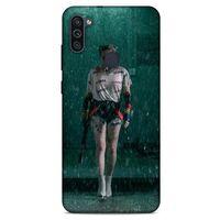 Samsung Galaxy M11 Uyumlu Kılıf Harley Quinn (12) Koruyucu Silikon Yeşil Yağmur