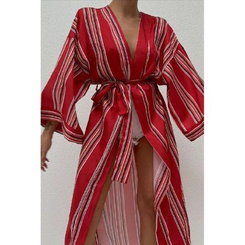 Lucinda Çizgili Kimono 5014-04