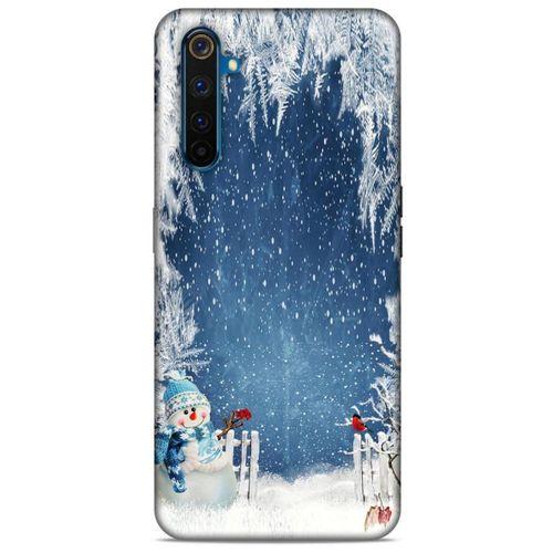 Oppo Realme 6 Pro Kılıf Snowix (6) Silikon Kılıf Açık Mavi