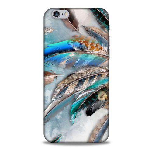 Apple Iphone 6S Kılıf Desenli Özel Seri Tüyler (30) Silicone Case