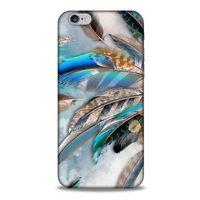 Apple Iphone 6S Kılıf Desenli Özel Seri Tüyler (30) Silicone Case